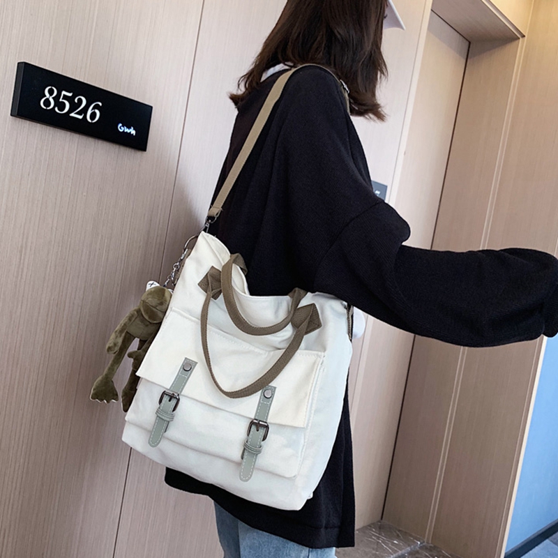 2019 New Women's Bags Japanese Cloth Bags Large Capacity Student Shoulder Messenger Bags