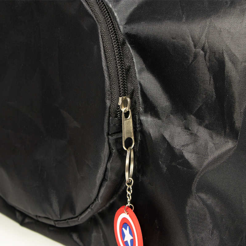 Waterproof oxford cloth light and breathable large capacity simple and practical black tote shoulder bag