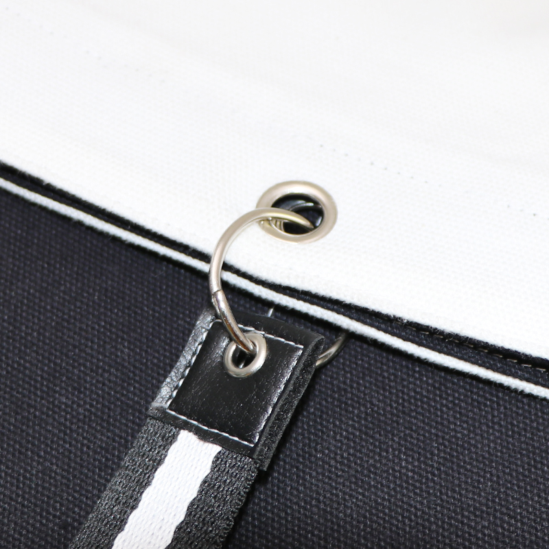 Factory original design simple classic large capacity high quality durable cotton canvas messenger bag