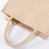 Factory professional custom high-grade environmentally friendly natural material jute tote bag