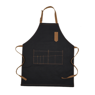 High quality polyester cotton canvas classic fashion kitchen cooking restaurant chef work apron