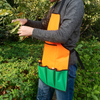 Factory wholesale oxford cloth waterproof coating design gardening trim apron with tool tote bag