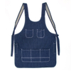 Original design multi tool pockets design denim apron with logo custom