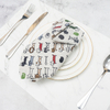 Factory bulk wholesale fashion eco friendly cute 100% cotton dinner napkin for home and banquet