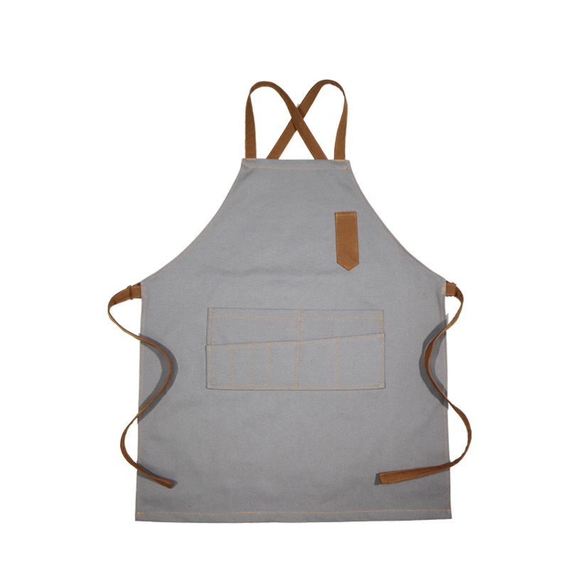 High quality polyester cotton canvas classic fashion kitchen cooking restaurant chef work apron