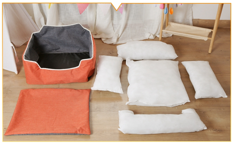 Pet supplies kennel winter warm washable small dog medium and large dog general use doghouse