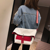 Foldable one-shoulder messenger bag Korean literary fashion female canvas bag