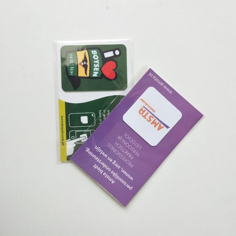 Microfiber material and mobile phone use sticky dusting screen cleaner