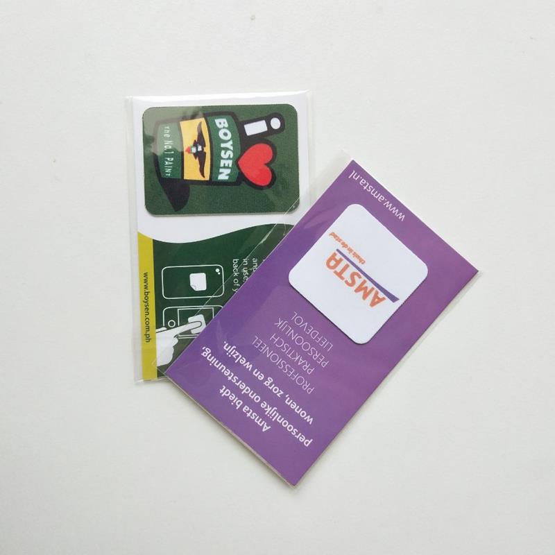 Microfiber material and mobile phone use sticky dusting screen cleaner