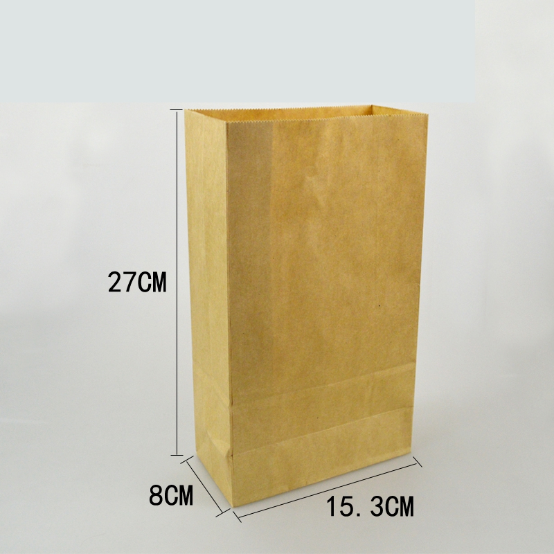 Wholesale Kraft Packing Bags Oil Fouling Paper Bag Costom
