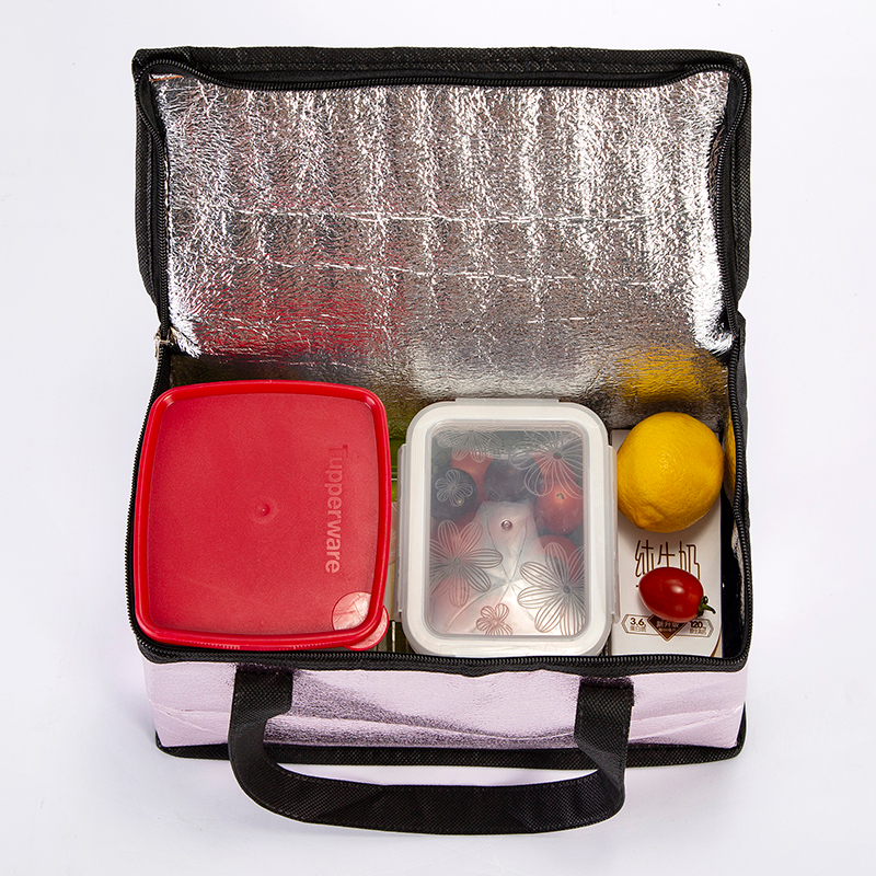 Non-woven Insulation Bag Aluminum Foil Thickening Large Portable Waterproof Insulation Bag