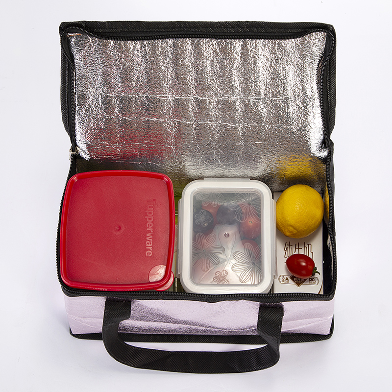 Non-woven Insulation Bag Aluminum Foil Thickening Large Portable Waterproof Insulation Bag