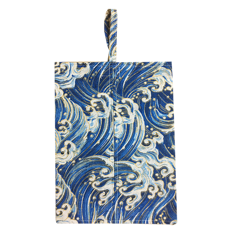 Factory price wholesale home used durable linen cotton tissue box for sale