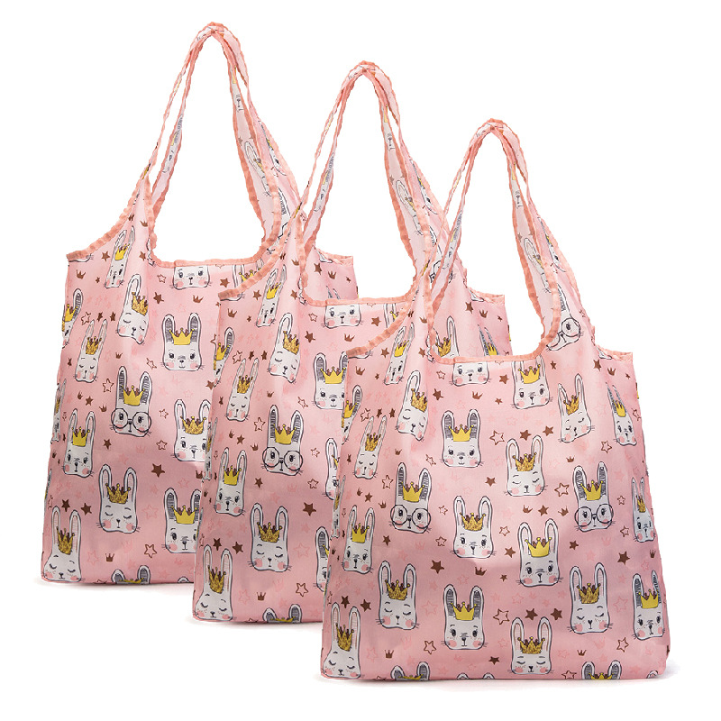 Promotional waterproof folding oxford shopping tote bag