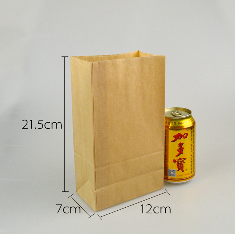 Wholesale Kraft Packing Bags Oil Fouling Paper Bag Costom