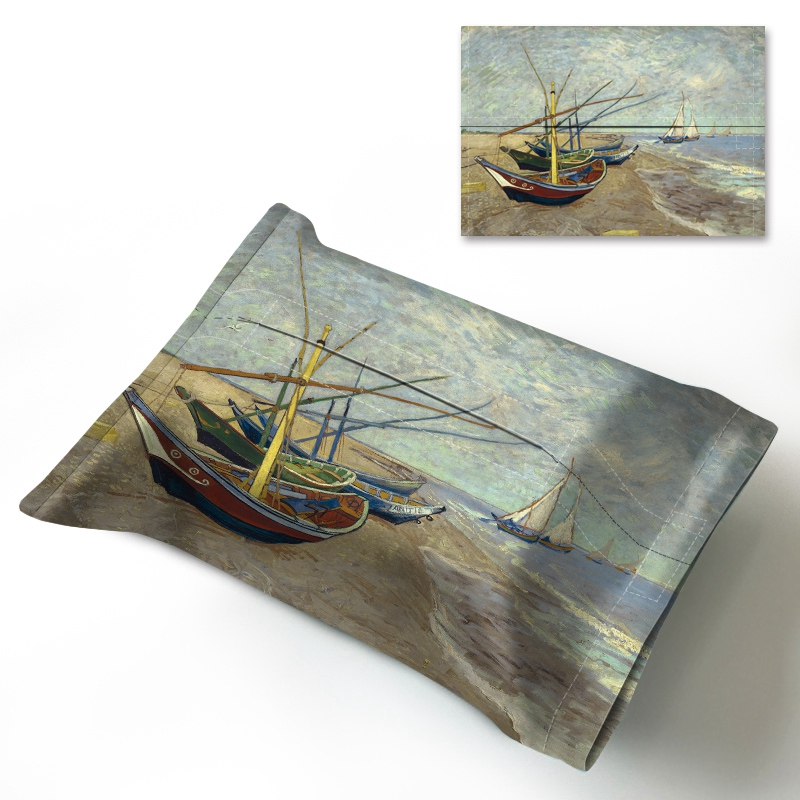 Hot selling cotton and linen fabric car and home use folding tissue box covers