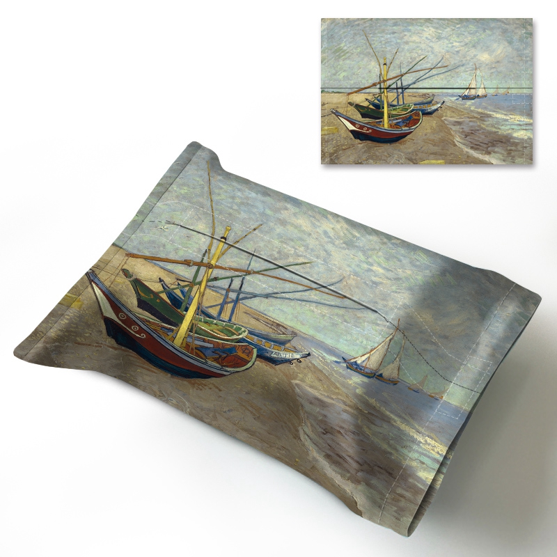 Hot selling cotton and linen fabric car and home use folding tissue box covers