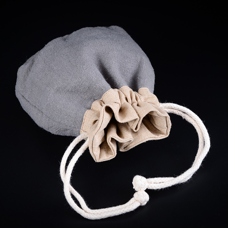 Custom Multipurpose Jewelry Bag Cotton Linen Drawstring Pouch Bag