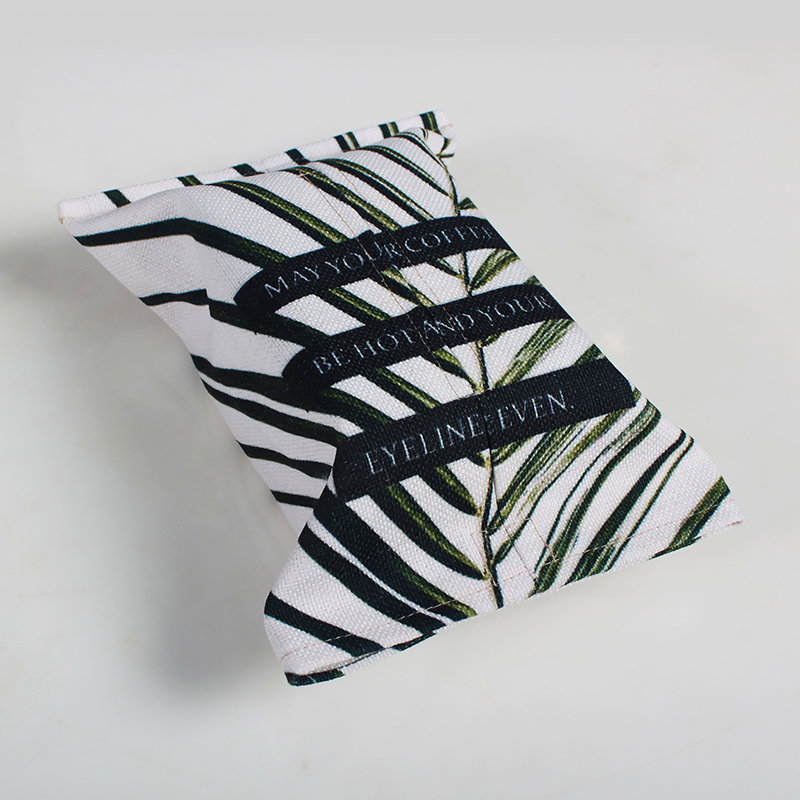 Custom creative wholesale cotton printed fabric linen tissue paper box with good price