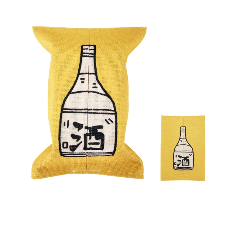 Top grade wholesale new different patterns durable linen tissue box with various uses