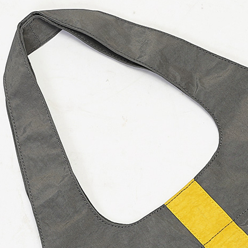 Fashion large capacity portable folding supermarket shopping bags waterproof nylon shopping bag