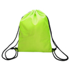 Custom logo sports waterproof drawstring polyester backpack bag