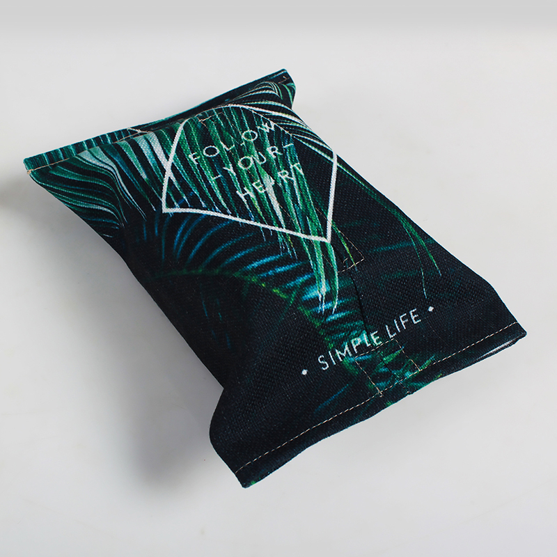Custom creative wholesale cotton printed fabric linen tissue paper box with good price