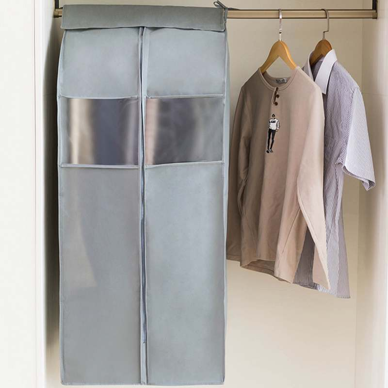Non-woven Garment Dust Cover Vertical Cover Dust Bag Hanging Bag