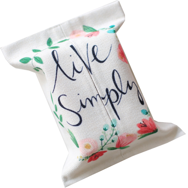 Wholesale luxury fancy durable linen tissue paper box for hotel home decoration