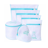 Polyester nylon washing bag net bra socks underwear large and medium washing mesh laundry bag