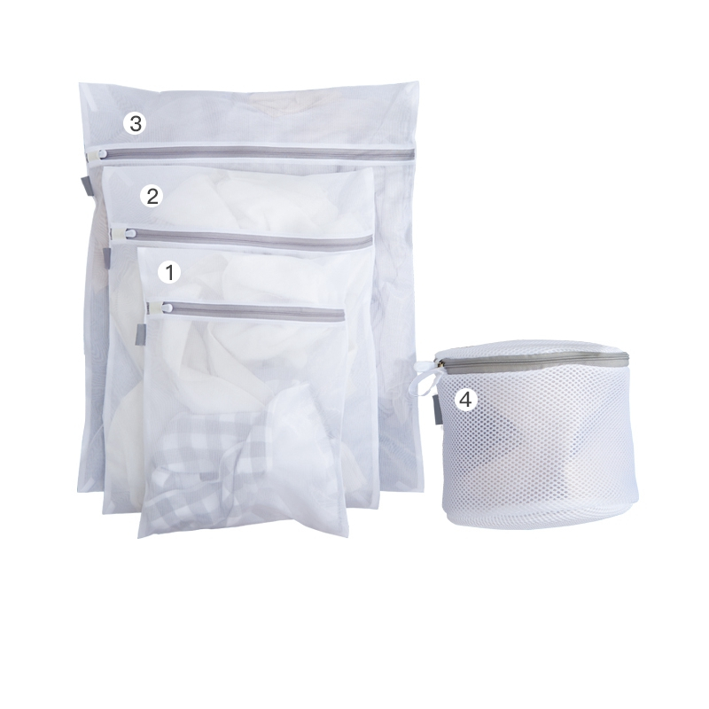 Custom colorful mesh laundry bags laundry bra for underwear socks with zipper