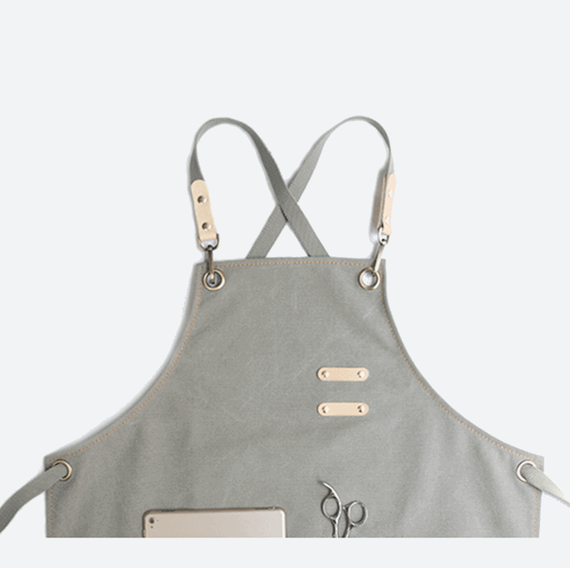 Multi-functional Fashion Barber Florist Uniform Coffee Shop Apron Custom LOGO