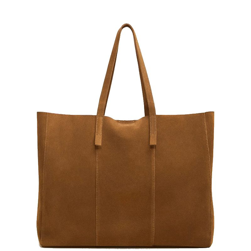 Spring/Summer 2019 women's wear large capacity leather shopping handbag casual single-shoulder bag