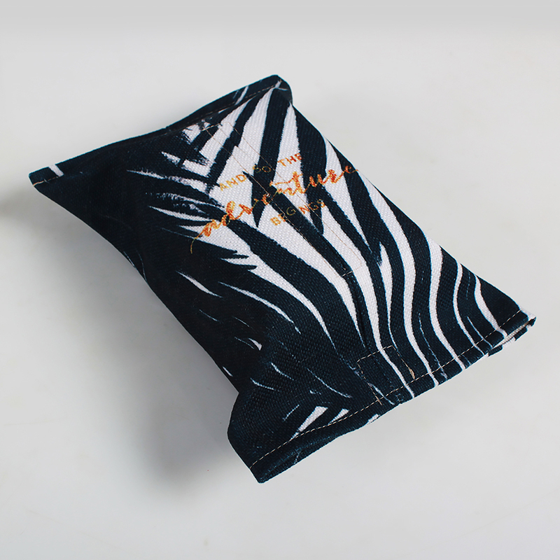 Custom creative wholesale cotton printed fabric linen tissue paper box with good price