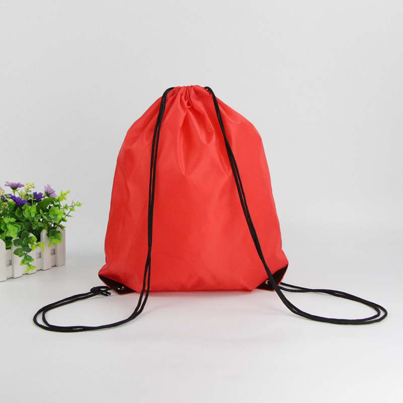New Oxford Cloth Advertising Bag Non-woven Bag Sports Drawstring Bag Custom