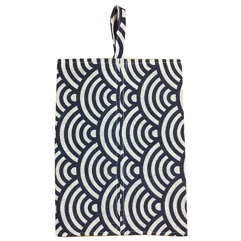 Factory price wholesale home used durable linen cotton tissue box for sale