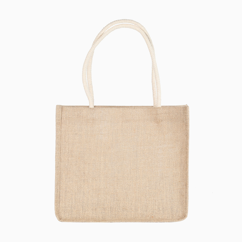 New Style Simple Environmental Linen Handbag Custom 