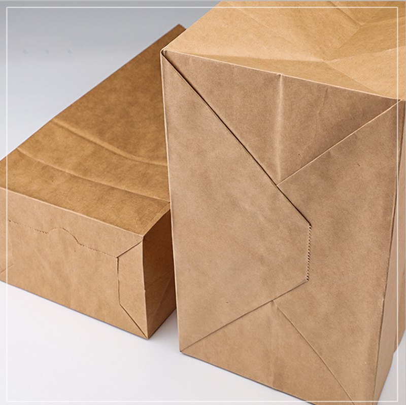 High Quality Food Oilproof Takeout Bag Custom Thickened Disposable Packaging Bag