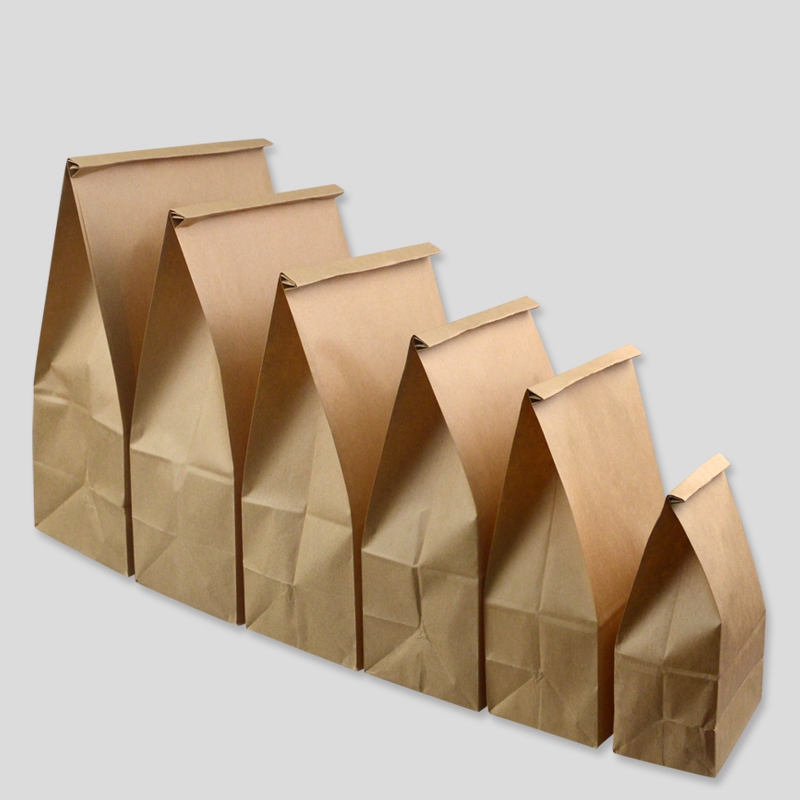 Wholesale Kraft Packing Bags Oil Fouling Paper Bag Costom