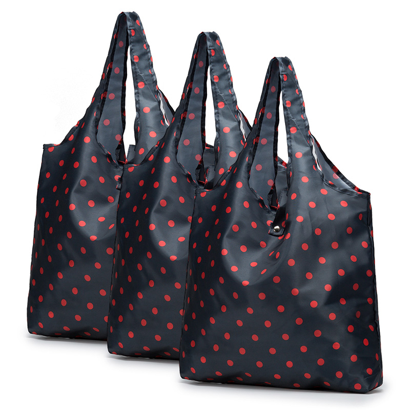 Promotional waterproof folding oxford shopping tote bag