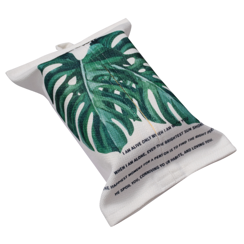 Wholesale top grade new product waterproof linen tissue box with multipurpose