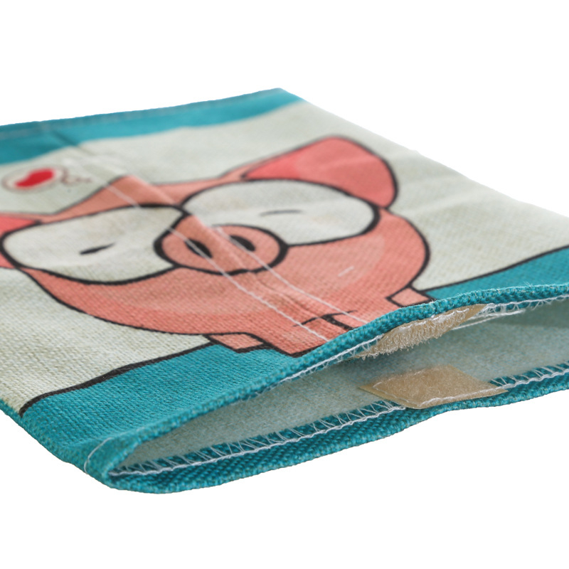 Reasonable price high quality durable and eco-friendly linen tissue box for sale 