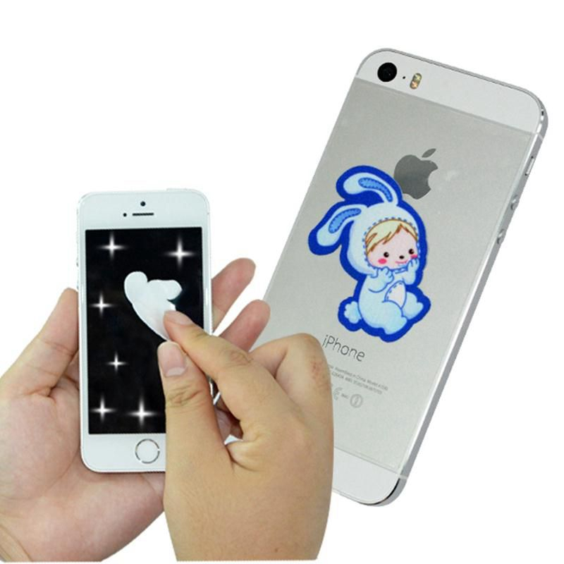 Mobile phone screen wipe post screen cleaning film wipe cloth customization