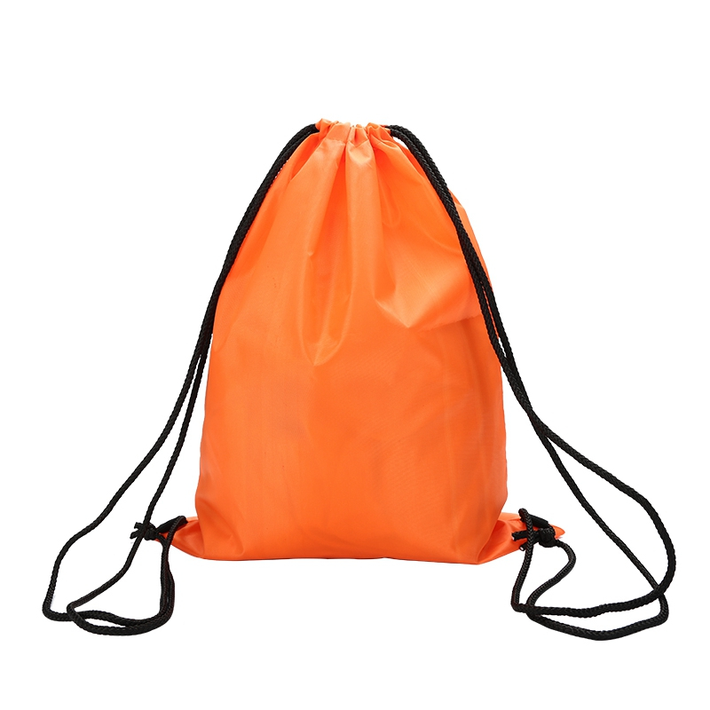 Custom logo sports waterproof drawstring polyester backpack bag Buy Product on WUXI ETERNAL
